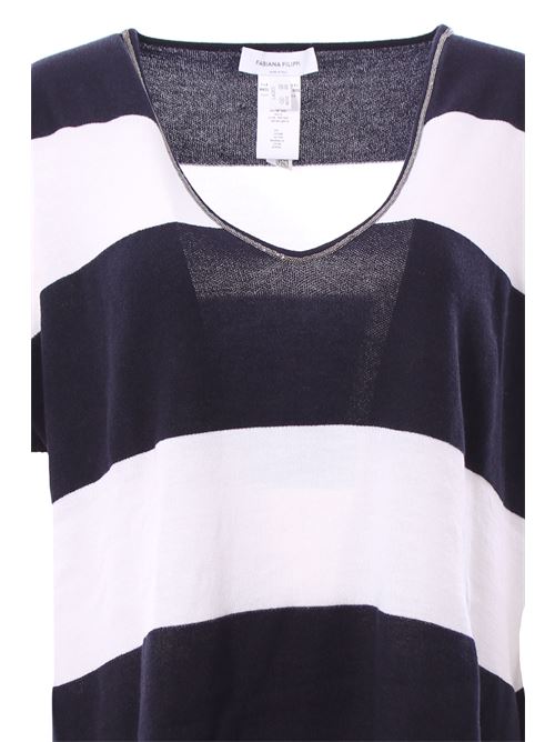 Collo a v rigato FABIANA FILIPPI | MAD273W011H301VR2
